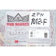 thumbnail image 5 of Turkish Oriental Floral Turkish Distressed Blue Area Rug, 5 of 5