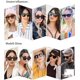 thumbnail image 3 of Gafas de sol con montura negra y manchas grises, 3 of 6