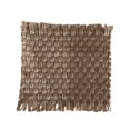 thumbnail image 2 of Vintage Linen Crocheted Coaster - Aromatherapy Candle & Photography Prop, Styling & Staged Decor Accessory, Brown, JKODE, 2 of 9