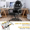 Dkelincs Gaming Chair Massage Computer Chair Ergonomic Video Game