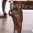 thumbnail image 3 of Furniture of America Table d'Appoint Traditionnelle Gabriel, Chêne Foncé (Ensemble de 1), 3 of 4