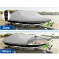 thumbnail image 3 of LABLT 14-16ft Gray Beam Width Heavy Duty PEVA Cotton Waterproof Boat Cover, 3 of 5