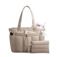thumbnail image 1 of Bolsa de mano TopDesign Puffy para mujer con portavasos y compartimento para portátil, bolsa de cosm, 1 of 8