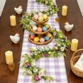 thumbnail image 5 of Easter Eggs Vines Door Decoration - Winter-to-Spring Transition & Early Easter Home Decor, Spring Floral Branches with Colorful Eggs, Indoor/Outdoor Patio & Porch Accent, 62.99in, B, 5 of 7