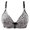 Grey, variant on 2PC Bras for Women No Underwire Leopard Print Fashion Thin Pair Sag No Balconette Bra,Yellow,42