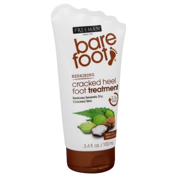 Freeman Bare Foot Repair for Cracked Heels Foot Cream 3.40 oz Walmart