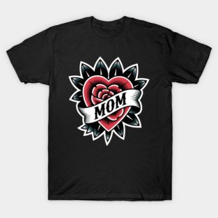 Bold Retro Style Typography Mother Day Vintage Aesthetic Unisex T-Shirt