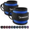 thumbnail image 1 of HSHDLDF DMoose Ankle Straps for Cable Machines for Kickbacks, Glute Workouts, Leg Extensions, Curls, and Hip Abductors for Men and Women, Adjustable Ankle Strap with Double D-Rings and Neoprene Supp, 1 of 6