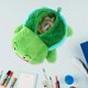thumbnail image 4 of Estuche de papelería Minache de peluche con diseño de perro o dinosaurio para mujer, neceser (8094 + Ornitorrinco), 4 of 7
