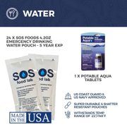 4 Person Emergency Kit / Survival Backpack for 72 Hours for Natural Disasters, Hurricanes, Emergency or Bug Out Situations – Black