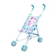 thumbnail image 5 of Cochecito de bebé para muñecas, cochecito de bebé para fiestas, regalo de cumpleaños, de plegable y portátil, juguete para juegos de rol para niñas de Azul, 5 of 9