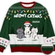 thumbnail image 2 of Suéter navideño feo con dibujo de gato, suéter navideño con impresión 3D, regalo de Papá Noel, sudadera 3D para hombre, otoño e invierno, 2 of 5