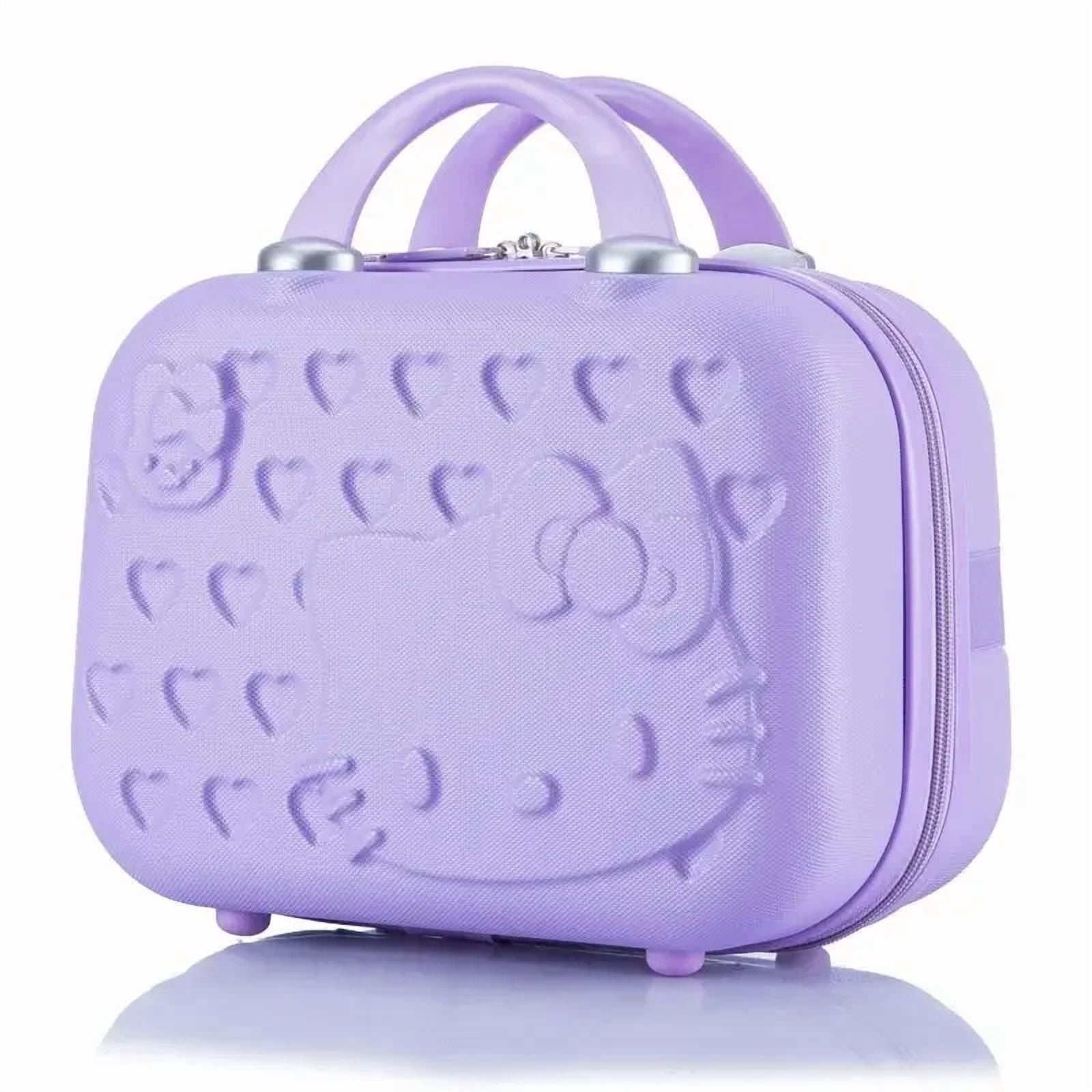Hello Kitty Storage Case Suitcase Box Large capacity Cosmetic Bags Portable Travel Handbag Carrying  A Nice Gift