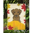 thumbnail image 3 of Carolines Treasures BB2040GF Chocolate Labrador Thanksgiving Flag Garden, 3 of 3
