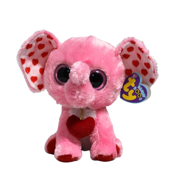 Ty Beanie Boos Tender Elephant 6" Plush Pink