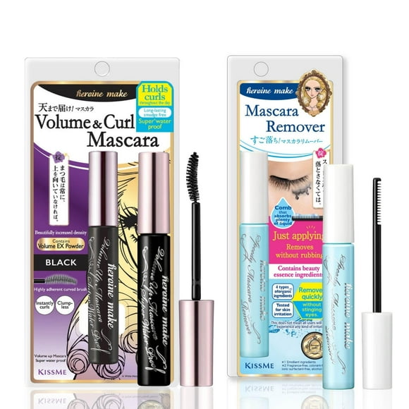 Set combinado de máscara voluminizadora Heroine Make con removedor Japan
