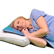 Chillow - Cooling Gel Relief Pad Soft Comfort As Seen on TV Fits Standard Pillows - Blue