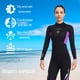 thumbnail image 4 of Btafrte Trajes Neopreno 3 Mm Trajes Buceo para Mujeres para Acuáticos (Púrpura XL), 4 of 9