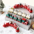 thumbnail image 2 of Wooden Train Christmas Ornament Merry Christmas Decoration For Home Table 2023 Xmas Gifts Noel Natal Navidad Happy New Year 2022, 2 of 5