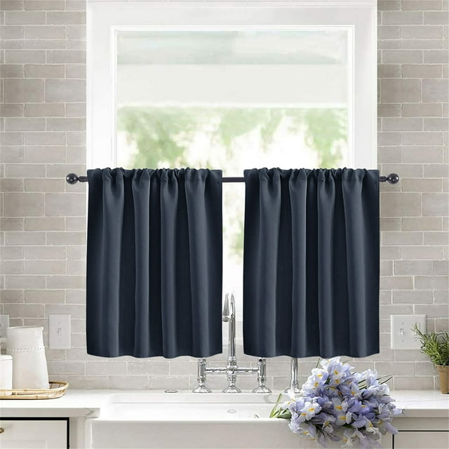 Rvkxad Solid Color Partition Curtains, Light Blocking Panels for Living Room Bedroom Kitchen, Home Window Curtains, Room Divider Curtains