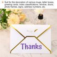 thumbnail image 5 of Unique Bargains Vinyl Self Adhesive Letter Number Sticker Decal Kit, Purple 126 Piece 4 Sheets, 5 of 5