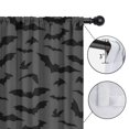 thumbnail image 4 of Blackout Kids Curtains,Bat Silhouette Halloween Pattern Childrens Insulated Curtains Set Of 2,Bedroom Essentials,Toddler Room Decor 42"x54", 4 of 5