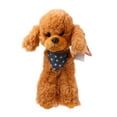 thumbnail image 4 of Poodle Toy High Stuffed Animal Soft Dog Doll with Scarf for Kids, 4 of 9