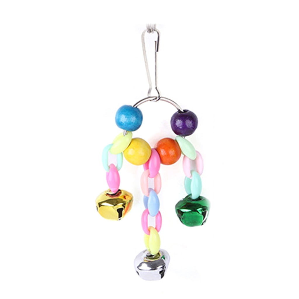 BQBQERT Bird Foraging Wall Toy Parakeet Ladder Bridge Bird Foraging Toy Bird Swing Toy Bird Cage Toy Chewable Toy