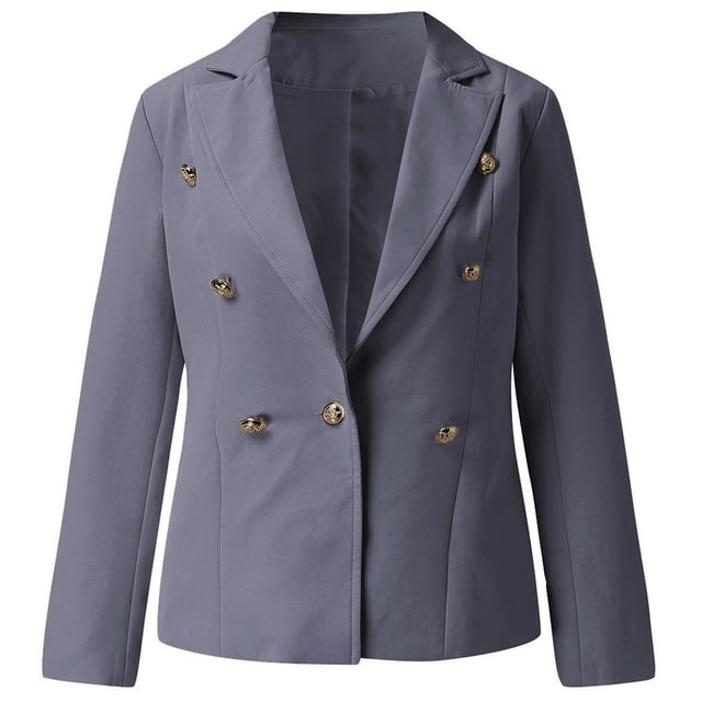 CEHVOM Women Solid Ladies Lapel Motor Jacket Coat Zip Biker Punk Cropped Tops
