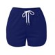 thumbnail image 4 of Pantalones deportivos de mujer de cintura media y color liso: cintura elástica, corte estilizante, ropa informal para el día a día, fiestas y vacaciones, mezcla de poliéster y spandex., 4 of 4