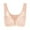 Beige, variant on [BRAND FACTORY PRICE!]Front Closure Floral Lace Bra For Women Bralette Padded Wireless Bra Back Smoothing Bras Push up Thin Soft Bra 8XL Plus Size