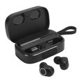thumbnail image 2 of Auriculares inalámbricos Bluetooth 5.0 verdaderos Mini InEar HD Mirror Pantalla digital Power Bank (K2 negro), 2 of 5