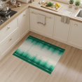 thumbnail image 2 of ODIKA Cream Ombre Geometric Gradient Bold Zigzag Bands Stripes Border for Home Office, Hallway, Laundry Room, Non-Slip Chair-Friendly, 2 of 7