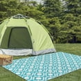 thumbnail image 6 of DODOING Outdoor Rugs Carpet for Patio 4'x 6'/6'x 9'/5'x 8' Waterproof Plastic Straw Large Area Rug Portable Carpet Floor Mats for RV Camping Deck Picnic Beach Backyard Indoor Outside Decor Clearance, 6 of 8