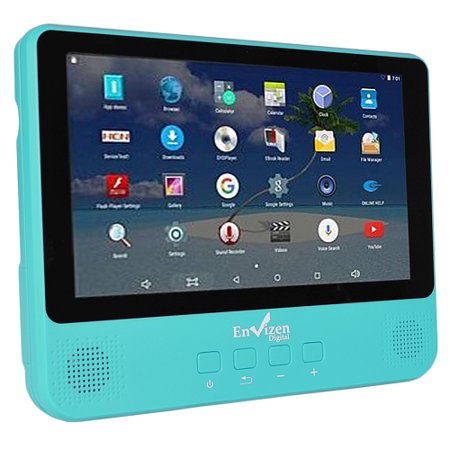 Envizen 2-in-1 16GB Android 9" Tablet with Built in DVD Player