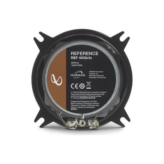 Infinity Reference REF-4032CFX 4" 2-way Car Speakers - Pair