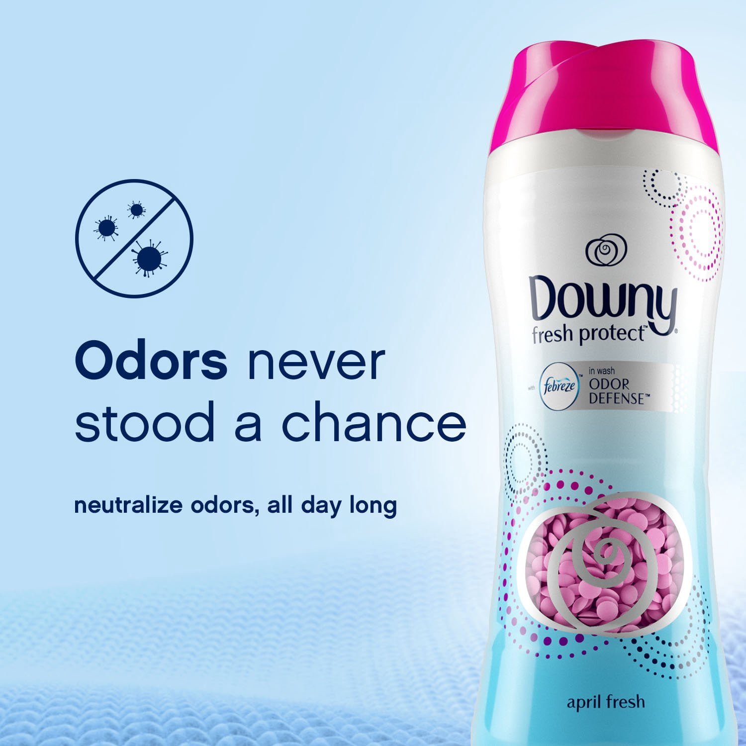 Downy® Fresh Protect™ with Febreze™ Odor Defense™ April Fresh In-Wash Scent Booster 26.5 oz. Bottle