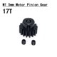 thumbnail image 3 of Piezas de repuesto de Motor de piñón de Metal M1 de 5mm, Motor de piñón para camión Buggy 1/8 Rc, 3 of 9