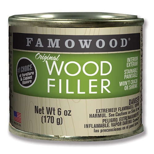 Famowood FA41100 0.25 Pint Alder Solvent Based Putty - Alder