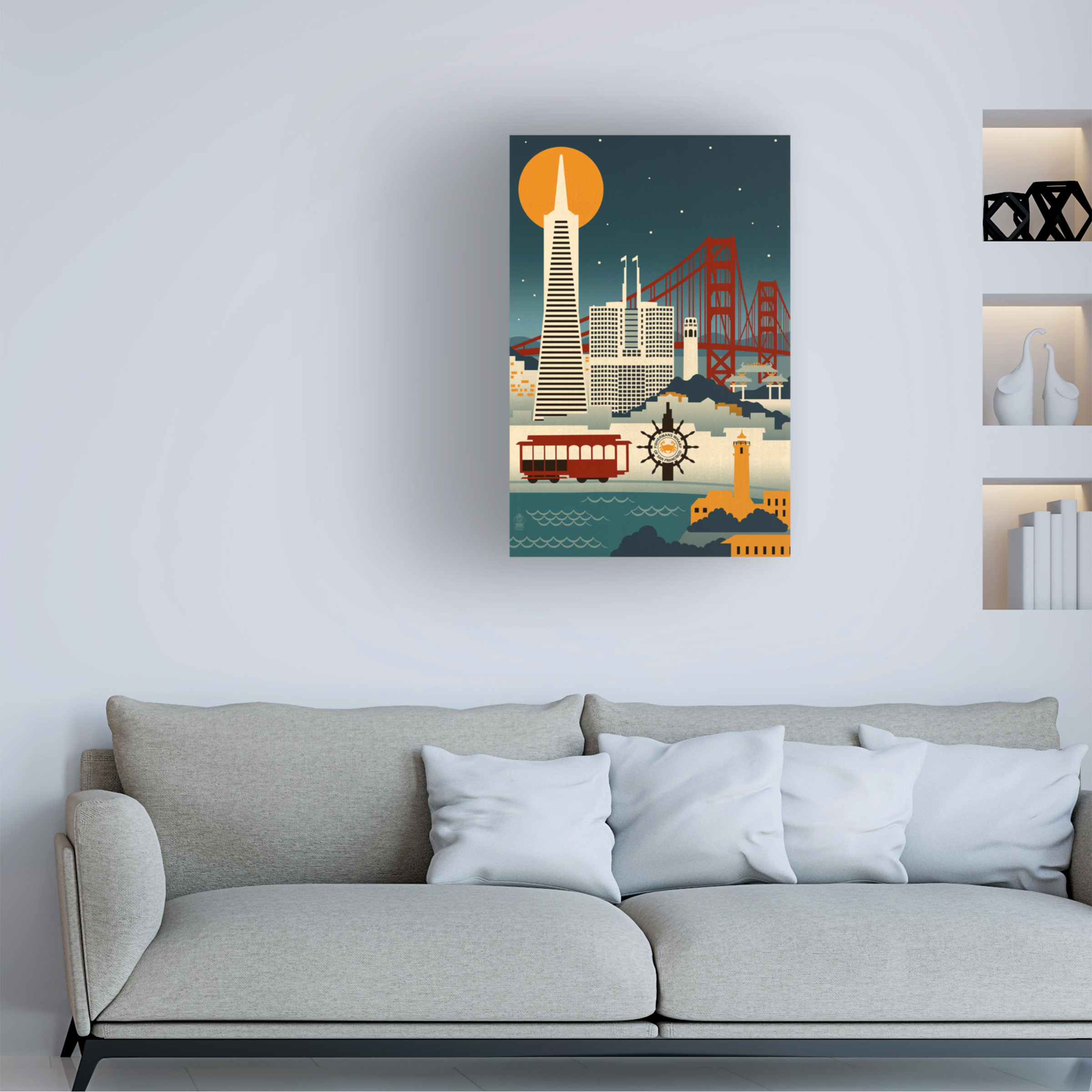 Lantern Press 'Travel 127' Canvas Art
