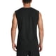 thumbnail image 4 of Camiseta sin mangas Cotrasen para hombre con protección solar, protector solar, talla XL, color negro, 4 of 6