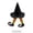A, variant on Halloween Witch Ghost Spider Honeycomb Ball Hanging Decorations, Party Ceiling Hanging Ornaments for Home Wall Event Holiday Atmosphere Decor 16.7*20cm