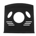 thumbnail image 3 of Ergonomic Laptop Stand Adjustable Computer Accessory for Indoor Use Rectangular Black 1Pcs, 3 of 5