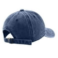 thumbnail image 4 of HongHeng Vintage Washed Distressed Baseball Cap Adjustable Cotton Dad Hat for Women Men, 4 of 9