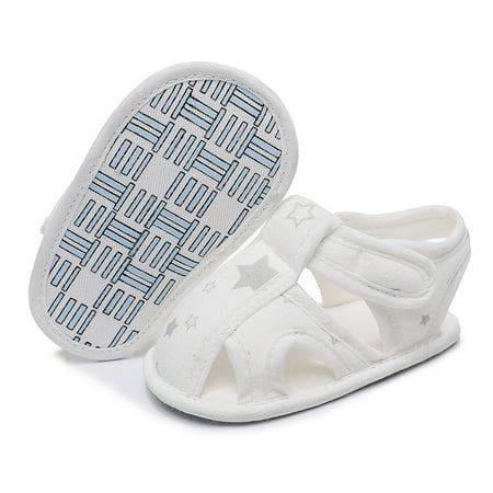 

Hunpta Kids Sandals Infant Boys Girls Cartoom Prints Shoes First Walkers Shoes Summer Toddler Breathable Lightweight Flat Sandals