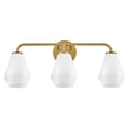 thumbnail image 2 of 85503LCB Lark Gio - 30W 3 LED Bath Vanity-10.25 Inches Tall and 24 Inches Wide-Lacquered Brass Finish, 2 of 21