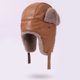 thumbnail image 4 of Sombreros para hombre y mujer, de color liso, para otoño/invierno, con forro polar grueso y ajustable, de poliéster., 4 of 5