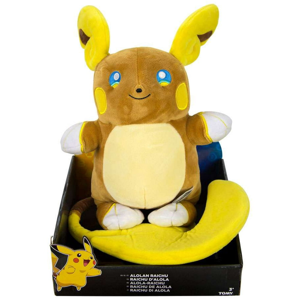 Pokemon Alolan Raichu Deluxe Plush - Walmart.com - Walmart.com