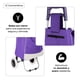 thumbnail image 3 of Carrito Plegable Multifuncional Queen Sense Ideal Para Mandado Supermercado Con Bolsa De Lona Color Morado, 3 of 6