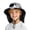 Dark Gray, variant on Sun Hats for Kids, Solar Powered Fan Wide Brim Sun Hat, Full Neck Flap Protection Breathable Outdoor Beach Hat for Spring Summer Kids Activities Navy